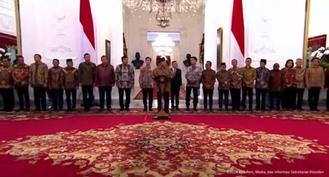 
					Menteri Kabinet Merah Putih Resmi Diumumkan Presiden RI