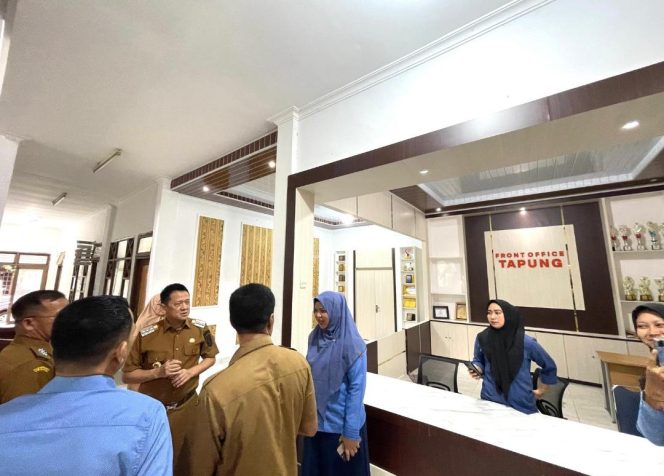 
					PJ Bupati Kampar Hambali Lakukan Kunjungan Kerja Ke Kantor Camat Tapung