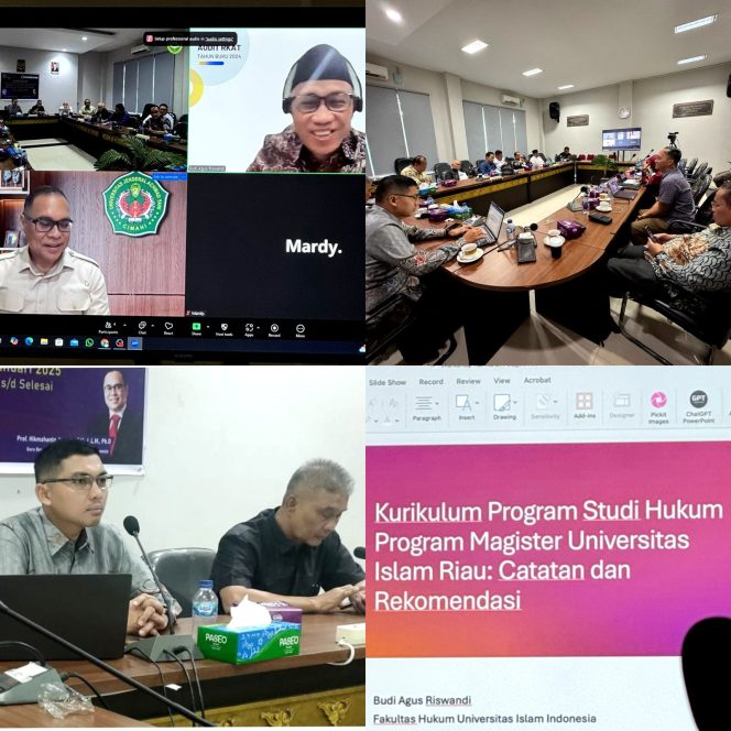 
					Prodi MIH PPs UIR Gelar Workshop Pengembangan Kurikulum Bersama Guru Besar Hukum Terkemuka
