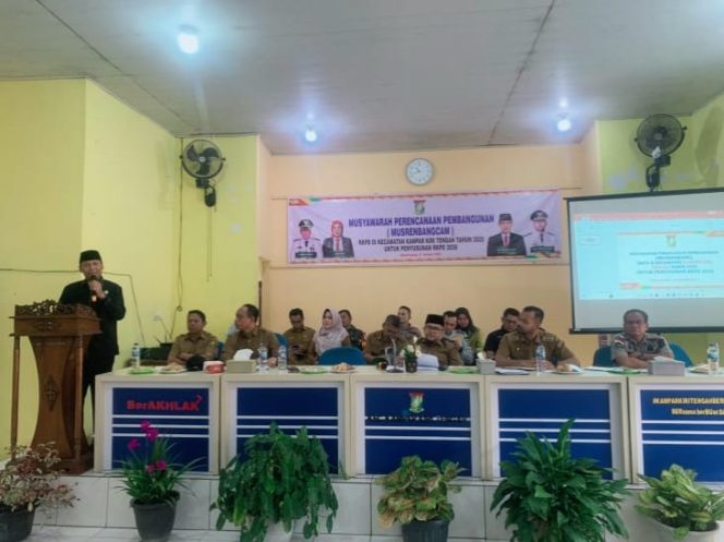 
					PJ Bupati Kampar diwakili Staf Ahli  Bidang Kemasyarakatan Dan SDM Pimpin Musrenbang Kec. Kampar Kiri Tengah