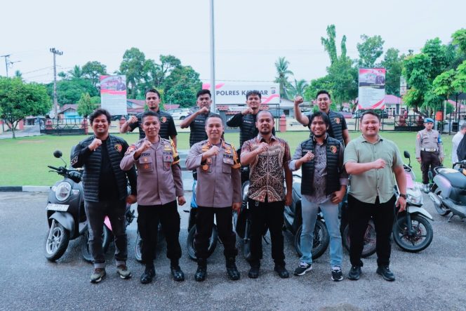 
					Ungkap Tindak Pidana Curanmor Sejumlah TKP, Kapolres Kampar Apresiasi Kinerja Tim Anti Bandit Satreskim