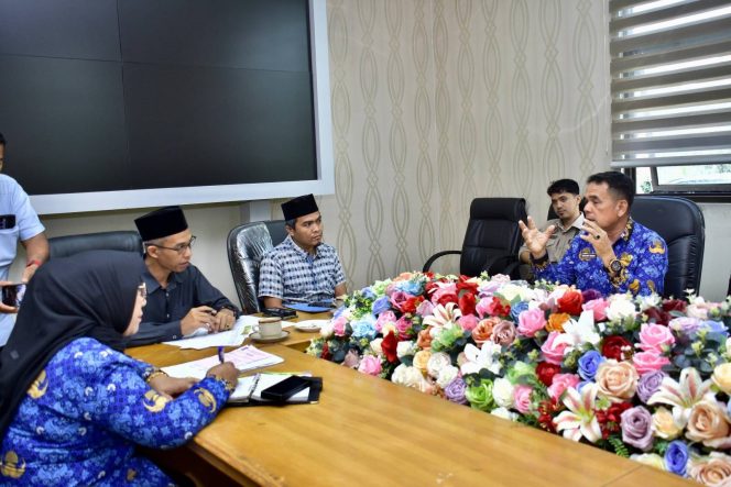 
					Terkait Program dan Anggaran Diskominfo Sandi RDP Bersama Komisi I DPRD Kampar   