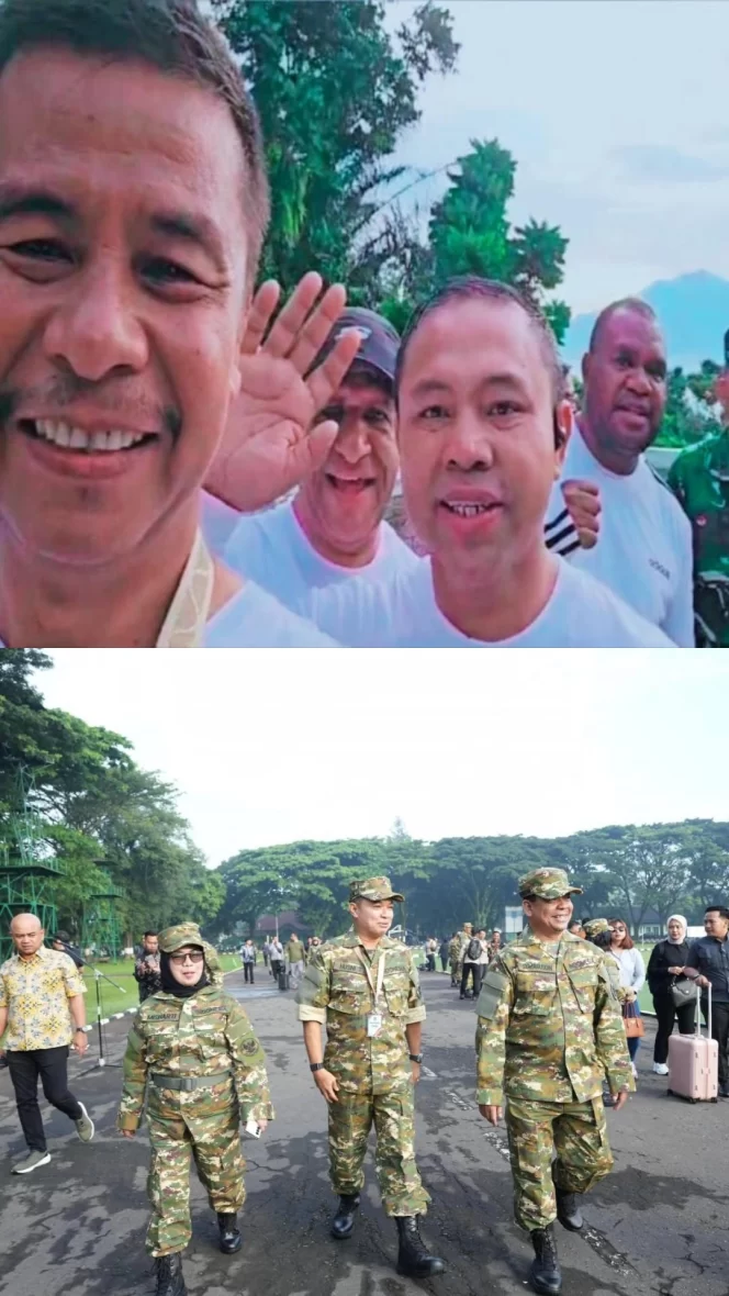 
					Retreat Bupati dan Wabup Kampar di Akmil Magelang Mendaki Ke Puncak Gunung Tidar