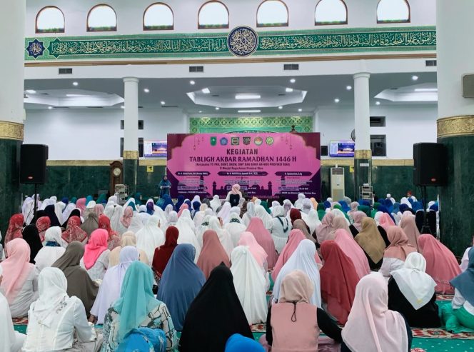 
					GOW Dan BKMT Kabupaten Kampar Hadiri Tabliq Akbar Ramadhan 1446 H