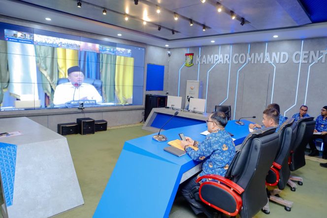 
					Bupati Kampar Ahmad Yuzar ; Pemkab Kampar Dukung Penuh Program 3 Juta Rumah dan Pemeriksaan Gratis