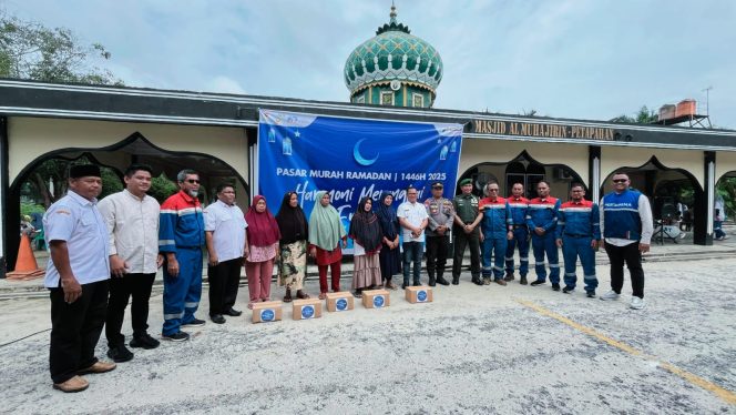 
					Pasar Murah Pertamina Hulu Rokan Disambut Antusias Warga Petapahan