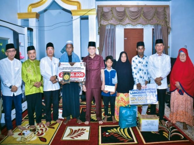 
					Safari Ramadhan Di Desa Sungai Agung Tapung, Sekda Kampar Sampaikan Program Bupati Dan Wabup Kampar
