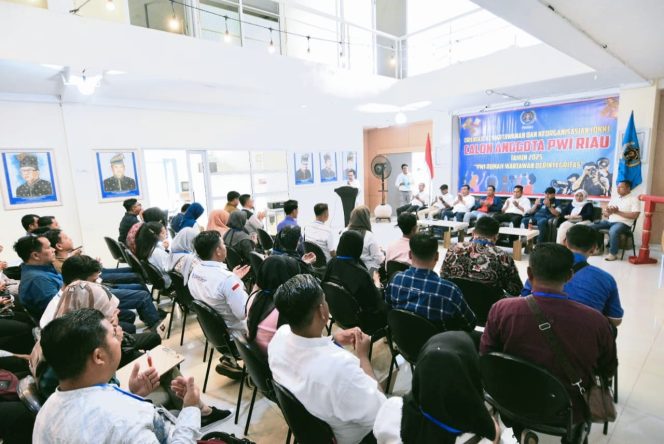 
					PWI Kampar Rekom 4 Orang Ikuti Ujian Calon Anggota PWI Riau 2025