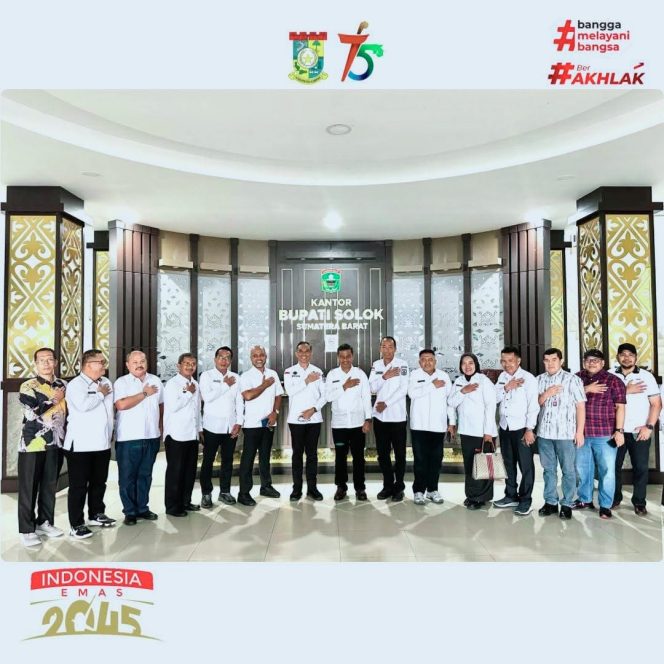 
					Bupati Kampar Ahmad Yuzar Kunker Ke Kabupaten Solok Terkait Penguatan Kerjasama Untuk Pengendalian Inflasi dan Terjaganya Ketersediaan Pangan