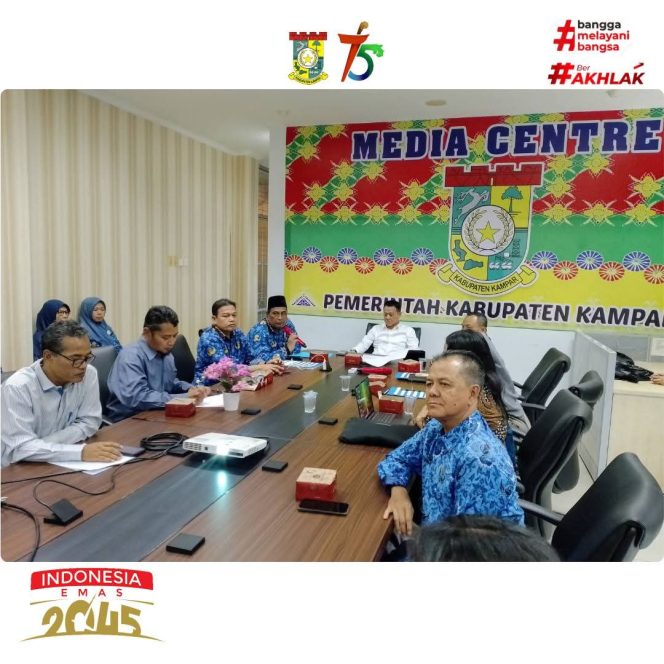 
					Sekda kampar Wakili Bupati dalam Kegiatan Rilis Inflasi April 2025 oleh BPS Kampar