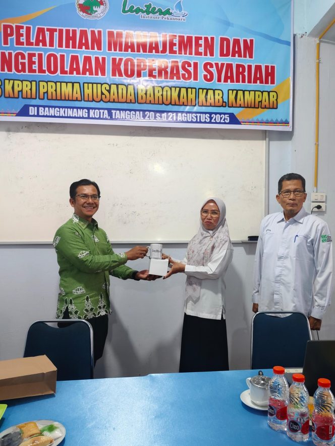 
					Lentera Institute Pekanbaru Gelar Pelatihan Manajemen dan Pengelolaan Koperasi Syariah di Kabupaten Kampar