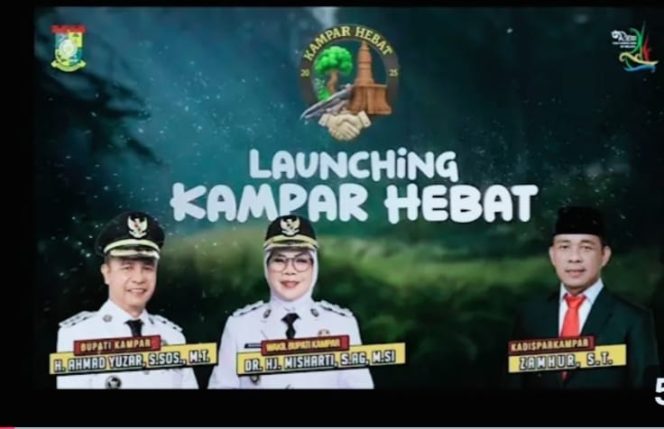 
					Pemda Kampar Gelar Launching Kampar Hebat Dukung Pariwisata Menuju Ekspansi Digital, Ini Penjelasan Zamhur