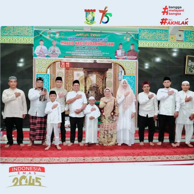 
					Wabup Kampar Misharti Hadiri Tabligh Akbar di Kecamatan Salo