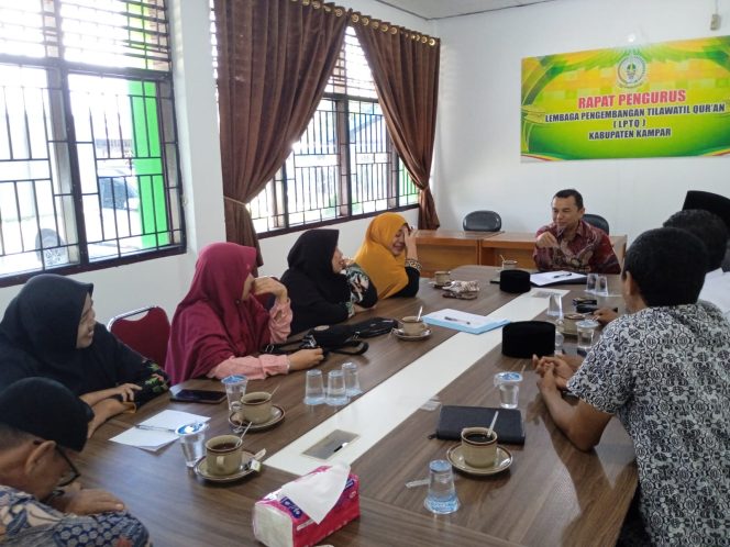 
					LPTQ Kampar Gelar Rapat Penguatan Kepesertaan MTQ ke-54