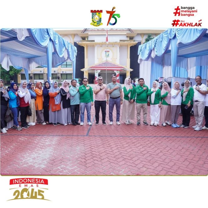 
					Mewakili Bupati, Kepala Dinas Kesehatan Kampar, Buka Secara Resmi Kegiatan Cek Kesehatan Gratis (CKG) Komunitas