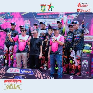 Bupati diwakili Asisten III Setda Kampar Bersama Dika Aura Farming Hadiri Sumatera Cup Prix 2025 di Bangkinang