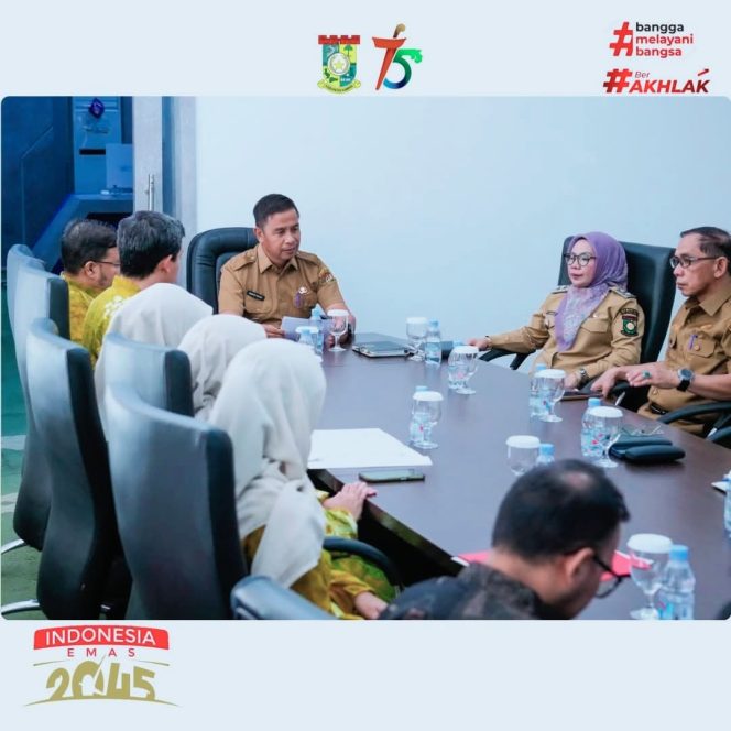 
					Bupati Kampar H Ahmad Yuzar Gelar Entry Meeting Bersama BPK RI