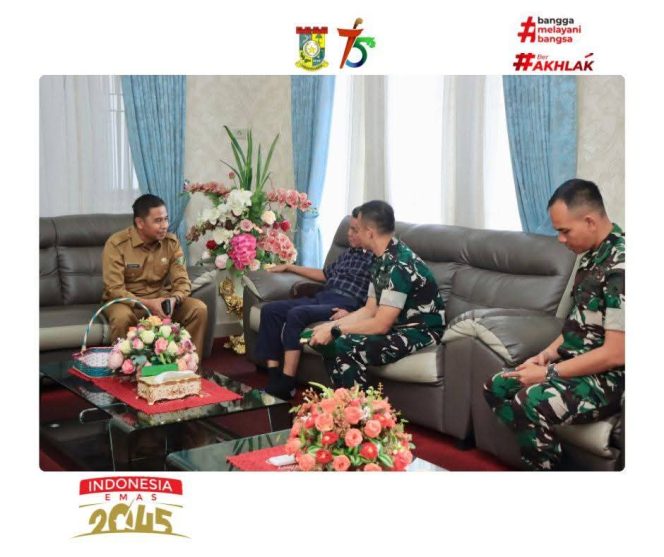 
					Perkuat Ketahanan Pangan, Bupati Kampar Terima Kunjungan Danyon Teritorial Pembangunan 898/Pancalang Cakti