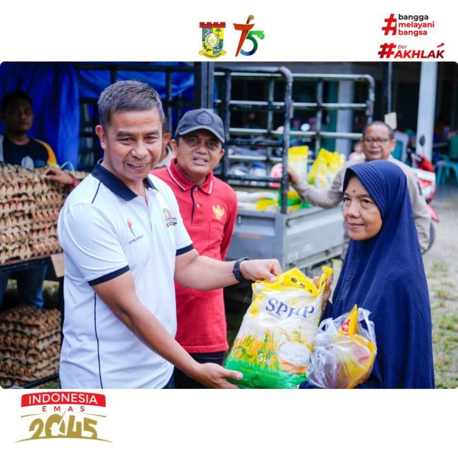 
					Bupati Kampar Ahmad Yuzar Resmi Buka GPM dI Dusun Kampung Godang