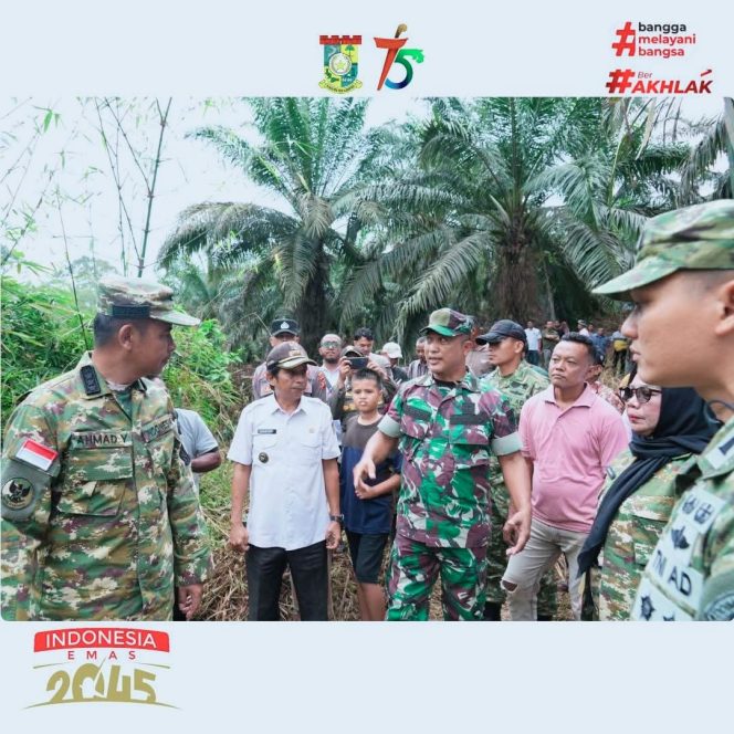 
					Dibangun 2026, Bupati Kampar Tinjau Lokasi Pembangunan Jembatan di Desa Bukit Melintang Kuok dan Kampung Pinang Perhentian Raja      