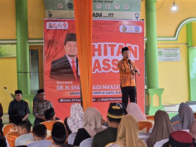 
					Syahrul Aidi Gelar Khitanan Massal: Insya  Allah Digelar Setiap Tahun