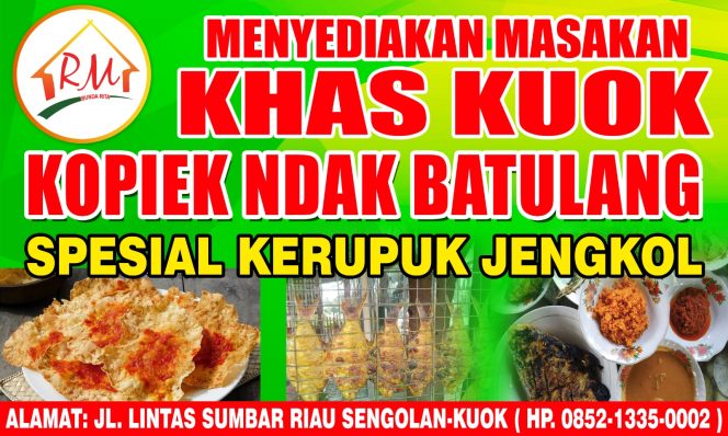 
					Bertahan Sejak 2019, RM Umi Sengolan Kuok Tetap Eksis dengan Ikan Kopiek Ndak Batulang