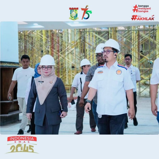 
					Wakil Bupati Kampar Misharti Bersama Plt Kadis PUPR Tinjau Rehab Masjid Al-Ihsan – Markaz Islamic Center 