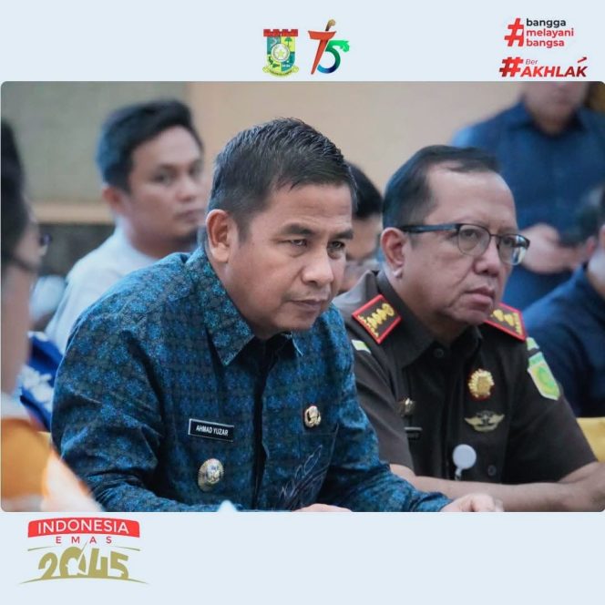 
					Bupati Kampar Lakukan Koordinasi Terkait Penyelesaian Lahan Tol (Seksi Lingkar Pekanbaru) di Kejati Riau.