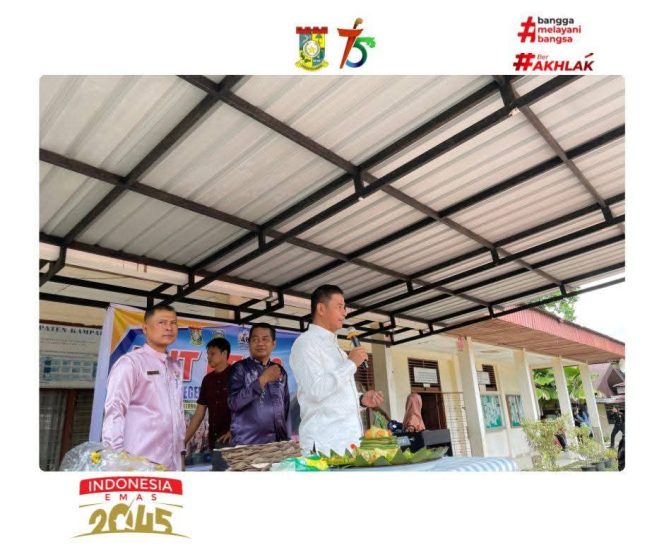 
					Bupati Kampar Tinjau Infrastruktur SMPN 2 Bangkinang Bertepatan Peringatan HUT ke-48