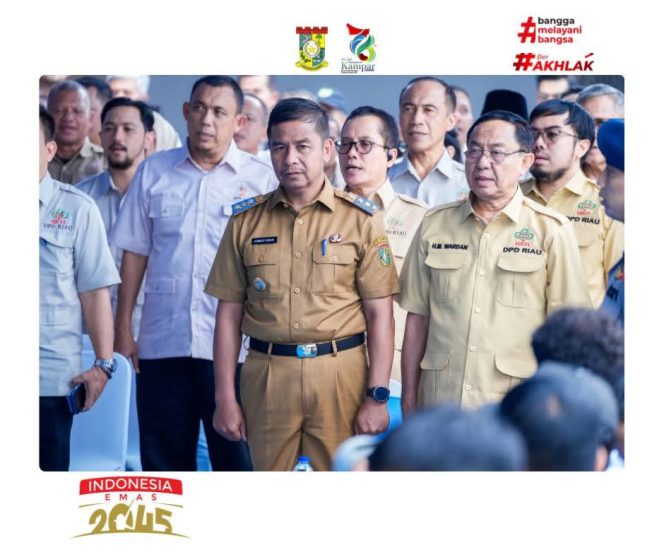 
					Bupati Kampar Ahmad Yuzar Hadiri Pelantikan Pengurus DPD HKTI Provinsi Riau