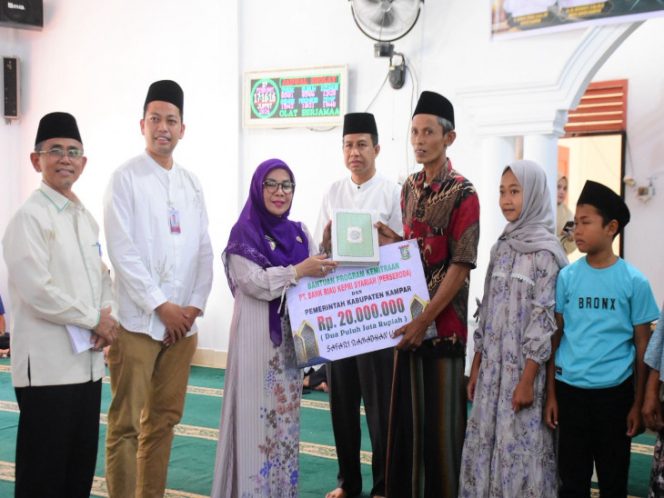 
					Safari Ramadhan Wabup Kampar  Misharti ; Bersatu, Solid Wujudkan Cita-cita Kabupaten Kampar