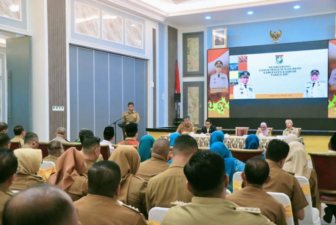 
					Pemkab Kampar Susun RKPD 2027, Bupati Dorong Kolaborasi Dunia Usaha