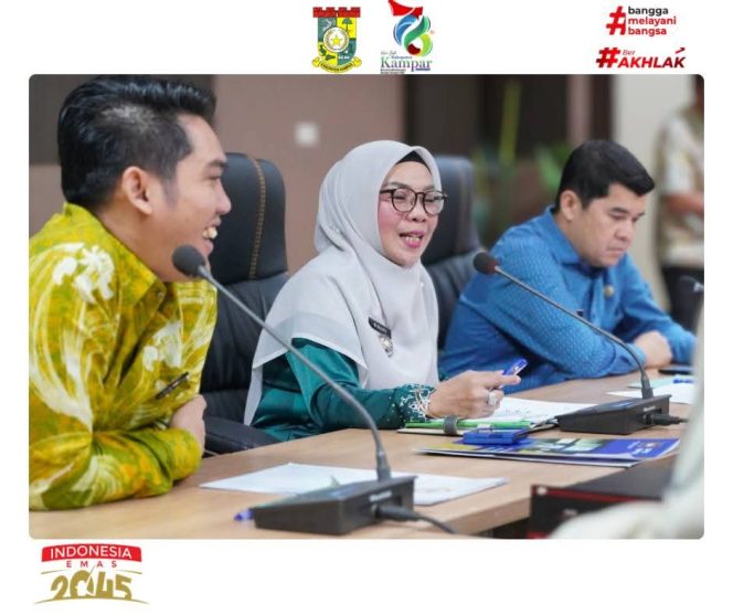 
					Optimalkan Laporan Keuangan, Pemkab Kampar Gelar Exit Meeting Bersama BPK RI.