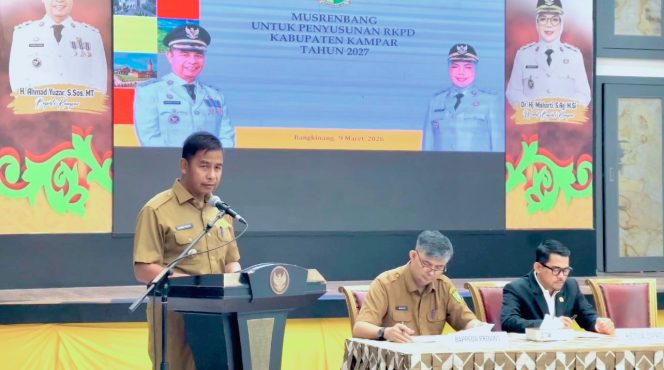 
					Kampar Pertama Laksanakan Musrenbang RKPD Tingkat Kabupaten/Kota di Provinsi Riau