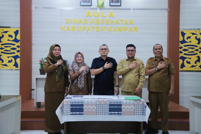 
					Pemerintah Kabupaten Kampar Komitmen Mewujudkan Kebijakan Kesehatan Berbasis Data