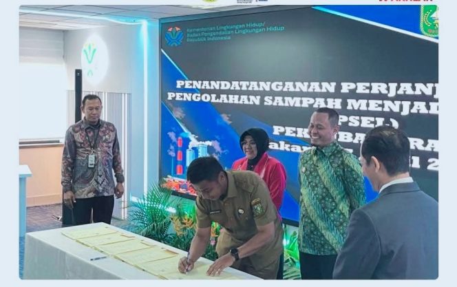 
					Terkait Proyek Strategis Nasional Bupati Kampar Teken Kerja Sama PSEL Pekanbaru Raya Bersama KLH/BPLH