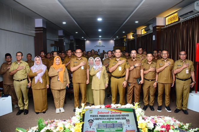 
					Dorong Daya Saing Daerah, Pemkab Kampar Akselerasi Inovasi di Semua Sektor
