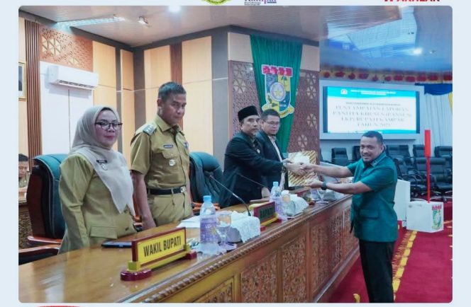 
					Rapat Paripurna DPRD,Pemerintah Kabupaten Kampar Siap Tindak Lanjuti Rekomendasi Pansus LKPJ 2025.