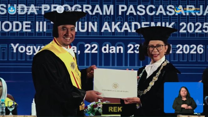 
					Pencapaian Akademik Gemilang, Yusdiyen Hadinata Raih Gelar Doktor dengan Predikat Cumlaude