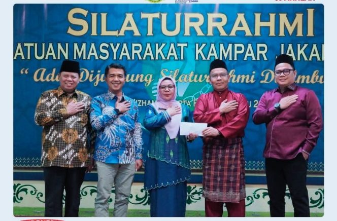 
					Wabup Misharti Hadir mewakili Bupati Kampar Acara Silaturahmi Masyarakat Kampar di Jakarta.