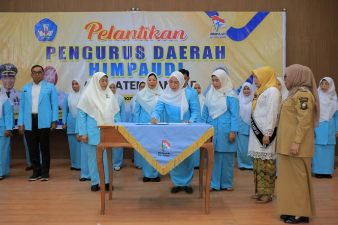 
					Pengurus Daerah Himpaudi Kabupaten Kampar Masa Bhakti 2026-2030 Resmi Dilantik.