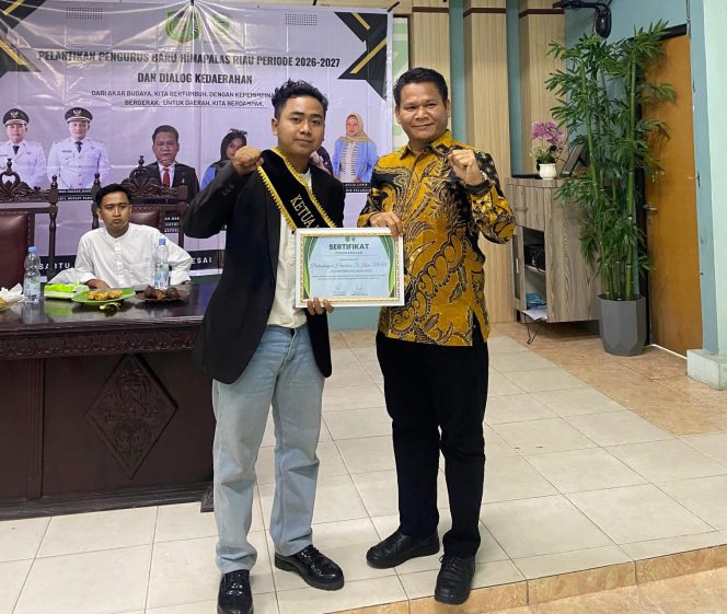 
					Pengurus HIMAPALAS Riau 2026/2027 Resmi  Dilantik, Asnal Berharap Solidaritas Semakin Erat dan Kuatkan Peran Organisasi