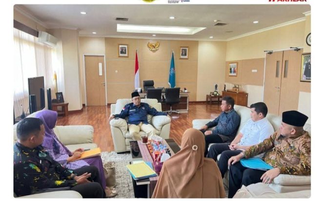 
					Bupati Kampar Ahmad Yuzar Bersama OPD Terkait Audiensi BKN RI