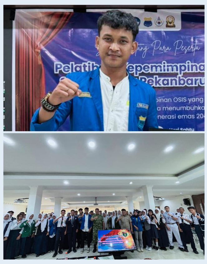 
					PC PMII Kota Pekanbaru Gelar Pelatihan Kepemimpinan Bagi Pengurus OSIS Tingkat SMP Negeri/Swasta, Ini Bentuk  Kehadiran Mahasiswa
