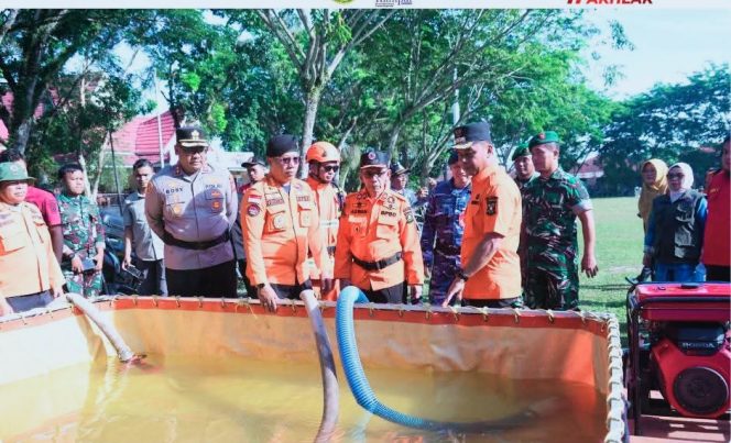 
					Bupati Kampar Ahmad Yuzar Pimpin Apel Gelar Pasukan Kesiapsiagaan Bencana KARHUTLA Tahun 2026