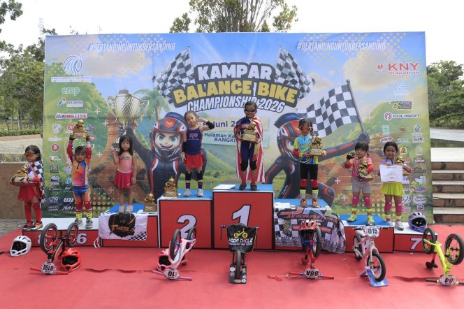 
					Kampar Ukir Sejarah, Balance Bike Championship 2026 Bertaraf Internasional Pertama di Riau