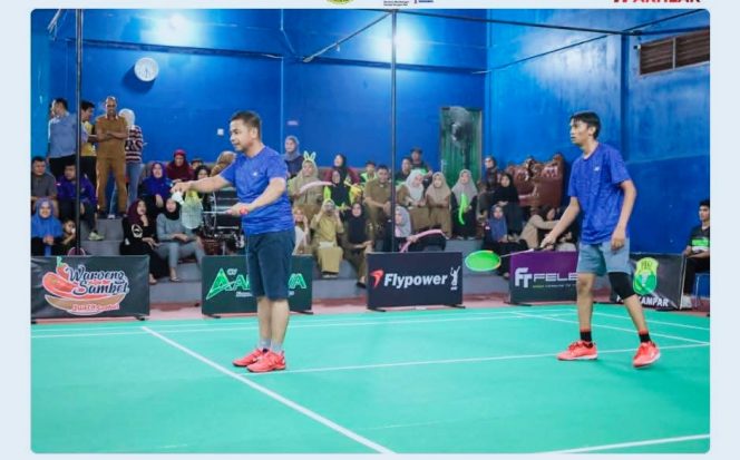 
					Ahmad Yuzar & Wahyu Melaju ke Final Turnamen Badminton KORPRI Cup Champion 2026