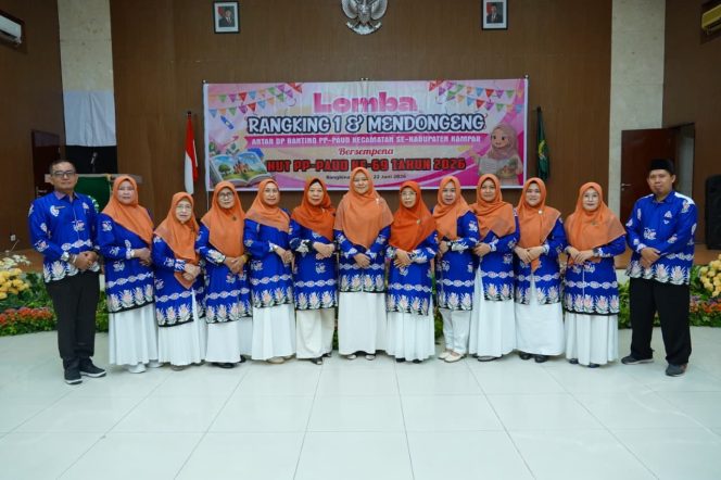 
					DPC PP-PAUD Kabupaten Kampar Gelar Lomba Rangking 1 dan Mendongeng Antar Ranting