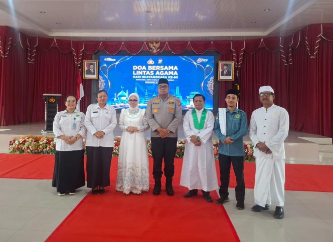 
					Penyuluh Agama Islam Kemenag Kampar Pimpin Doa pada Peringatan Hari Bhayangkara ke-80 Tahun 2026