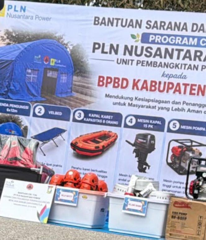 
					BPBD Kampar Terima Bantuan CSR Sapras Penanggulangan Bencana dan Karhutla dari PLN Nusantara Power